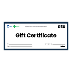$50 GIFT CERTIFICATE