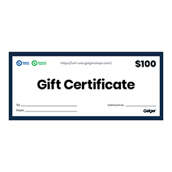 $100 GIFT CERTIFICATE